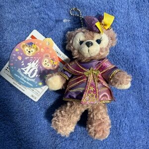 ShellieMay Tokyo Disney 40th Anniversary Plush Keychain NWT HTF Rare